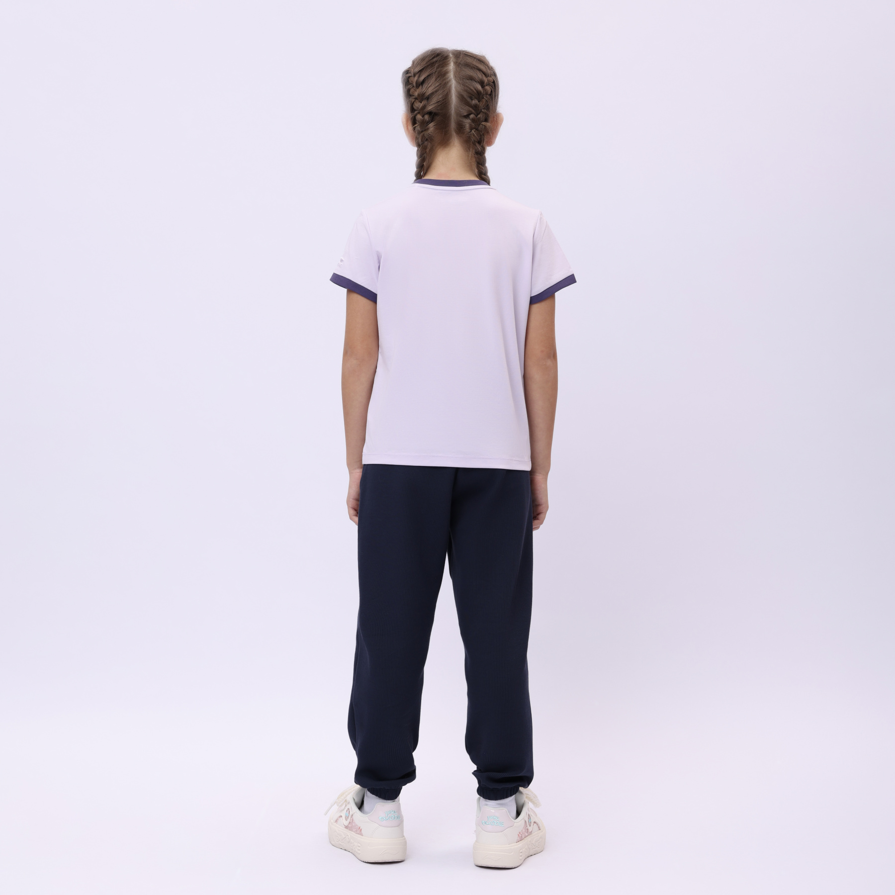 YHSU162-2 Футболка S/S фиолетовая